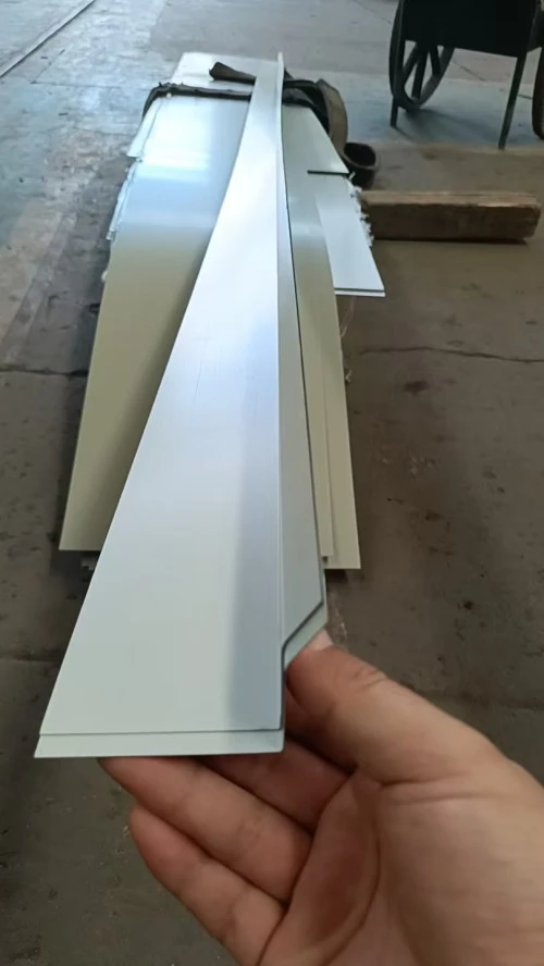 Steel Roof Edge Trim Components For Cladding